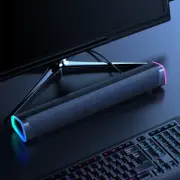 Computer Speaker RGB Light Switch Button Surround Sound Portable Speaker