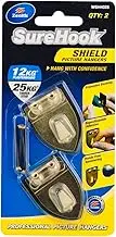 Zenith SureHook Shield Picture Hanger Hooks, 12/25 kg Capacity (Pack of 2)