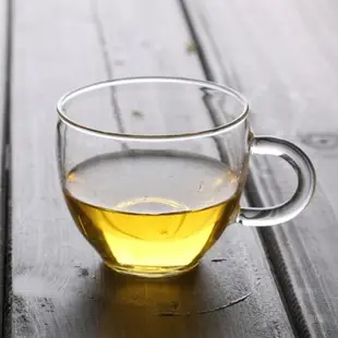 玻璃帶把水杯透明品茗杯子耐熱杯功夫茶具套裝加厚咖啡奶茶新品