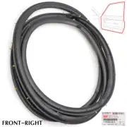 Fits Isuzu D-Max Dmax Hi-Lander 03 08 10 Front Rh Door Rubber Seal Weatherstrip (for: Isuzu)