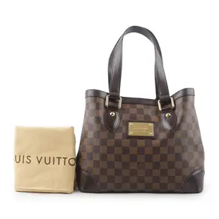 LV Hampstead PM 棋盤格帆布金牌肩背包_展示品