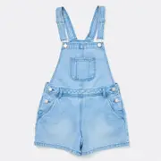 The 1964 Denim Company Girls Denim Dungaree - Blue