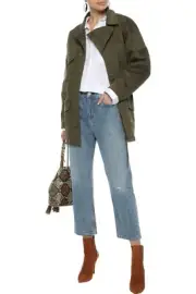 NWT Current/Elliott The Updated Infantry Jacket, Army Green Size 3(L) $298