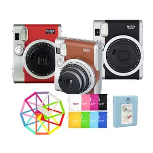 【FUJIFILM 富士】instax MINI 90 拍立得(公司貨-贈拍立得底片套餐)