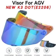 For AGV New K3 E2206 Pinlock Motorcycle Helmet Capacete Visor Replacement Lens
