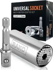 RAK Universal Socket Tool - Stocking Stuffer Gifts for Men - Single