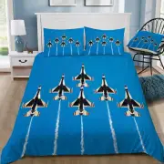 US Thunderbirds in Flight Doona / Duvet Cover and 2 Pillow Slips