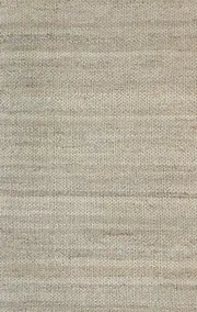 Taj Natural Basket Weave Black Jute Rug