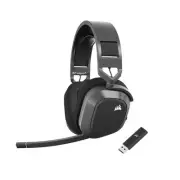 CORSAIR HS80 MAX WIRELESS Gaming Headset Compatible with PC/PS4/PS5 Bluetooth Co
