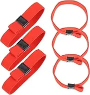 Zerodeko 6Pcs Box Elastic Bands for Portable Lunch Box Straps Easy to Clean Elastic Bands for Picnics and School and Lightweight