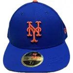 紐約大都會NEW YORK METS NEW ERA 59FIFTY LOW PROFILE 低帽身版型全封帽