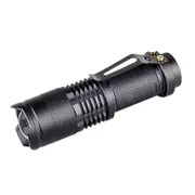 2Pcs Led Focusing Glare Outdoor Mini Flashlight