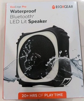 Ecoxgear GDI-EXEDGPRO401 Waterproof Portable Bluetooth LED Lit Speaker