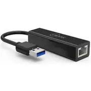 Cruxtec USB 3.0 to RJ45 Gigabit Ethernet Network Adapter [UTRU3-BK]