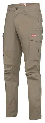 Hard Yakka 3056 STRETCH RIPSTOP CARGO PANT Desert *Aust Brand-72R,77R,82R Or 87R