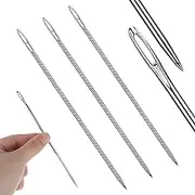 3PCS 6 Inch Upholstery Needles 15CM Large Eye Needles for Hand Sewing Needles Hand Sewing Professional Long Large Eye Hand Sewing Needles for Home Crafts Projects Doll Making Tufting
