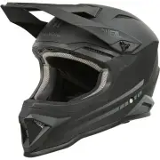 O'NEAL 1SRS Solid Black Kids Motocross Helmet