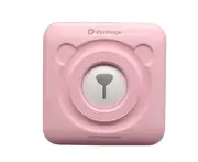 PeriPage A6 Mini Thermal Printer Pocket Photo Printing Device Support Mobile Phone Android IOS Gift - Pink 6 Papers CN