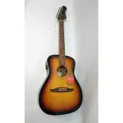 Electric Acoustic Guitar Fender Malibu Player Sunburst Shipped from Japan