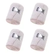 Athletic Sports Support Tape Roll, Elastic Compression Bandage Wrap with Hook