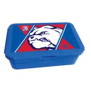 Western Bulldogs AFL Bento Snack Container Lunch Box