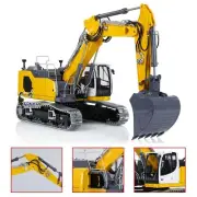 RC Hydraulic Metal 1:14 Digger LESU 3-arm Aoue-LR945 Excavator Painted Assembled
