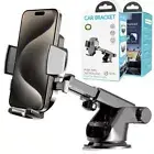 Windshield Car Mount Mobile Phone Holder Stand F Samsung Galaxy A15 A25 A05S A13