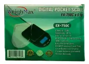 Weighmax Black Digital Pocket Scale 0.1g