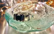 Genuine 925 Sterling Silver and Natural Faceted Garnet Ring Size 10/U