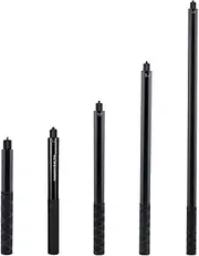 Insta360x3/4 Invisible Selfie Stick Panoramic Sports Camera Universal Aluminum Alloy Extension Rod for Cycling (47.2inches)