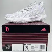Adidas Dame 7 ‘I am My Own Fan’ Cloud White Men's Size 7.5 - FY0158 NWB