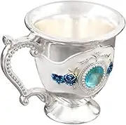 Sturdy Metal Wine Cup Alloy Goblet Vintage Ornaments for Elegant Toasts