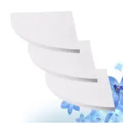 Wall Mounted Corner Shelf Floating Bookcase White Corner Shelf