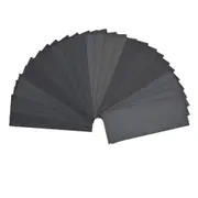45Pcs Dry Wet Sandpaper Polishing Abrasive Paper Set Assorted Sanding Sheets for Automotive Polishing