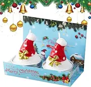 Christmas Candle | 2X Christmas Candles Scented Stocking Santa Claus Hat | Romantic Light Decorations Candlelight Dinner Decor Table Centerpiece for Winter Holiday