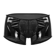 Mens Underwear: CandyMan 99737 Mesh Trunks
