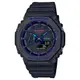 【CASIO】G-SHOCK 農家橡樹 黑殼金屬藍指針 現貨 GA-2100VB-1A 台灣卡西歐公司貨 保固一年