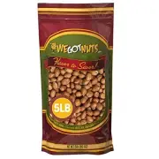 Raw Red skin Peanuts, USA Grown, (Unsalted) 5LB Bag Bulk (80oz) -