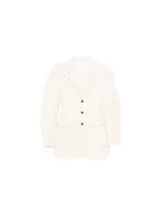 [WARDROBE.NYC] LIGHT LONGLINE BLAZER XS SAND