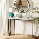 Natural Stone Marble Console Table Entryway Bar Dining Room Display Couch Table