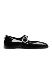 Loralei Crystal ballerina shoes 35,37,38.5,38,39,40.5,41.5,40,41 black