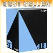 Lightweight 3-in-1 Plyometric Jump Box - Perfect for All Levels of Fitness