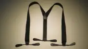 Men's Suspenders, Y Style in Various Colors, Button-On Style