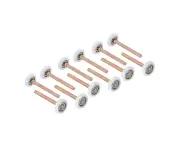 Garage Door Roller / Wheel / Heavy-duty 11 Ball Bearing 12 Pack