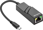 OTG Micro USB Ethernet Adapter for Raspberry Pi Zero, Android Tablet, Samsung Galaxy Tab Pro 10.1 - USB to RJ45 LAN Network