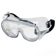 Crews Standard Lab Safety Goggles 2230R Indirect Vent Chemical Splash 1 Pair NEW