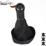 5 gear ICT leather gear shift knob gaiter boot for Renault Clio 3 III B32 (for: Renault)