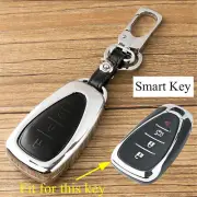 Smart 4 Button Key Holder Bag Case Keyfob Cover For Chevrolet Camaro Malibu Volt