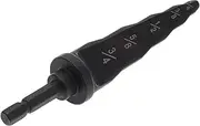 eMagTech Swaging Spin Tool Drill Bit 3/4" 5/8" 1/2" 3/8" 1/4" 5 In 1 Copper Pipe Expander Flaring Tool with Hex Handle for Air Conditioning Maintenance Repair Tool