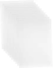 Holibanna 10pcs Colorful PVC Sheets Correction Light Filters for Photography Teaching Crafting Office